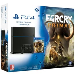 PlayStation 4 1000GB - Svart + Far Cry Primal