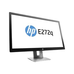 27-tum HP EliteDisplay E272Q 2560 x 1440 LCD Monitor Grå