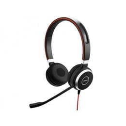 Jabra Evolve 40 noise Cancelling kabelansluten Hörlurar med microphone - Svart