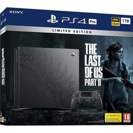 PlayStation 4 Pro 1000GB - Svart - Begränsad upplaga The Last of Us Part II + The Last of Us Part II
