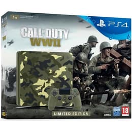 PlayStation 4 Slim 1000GB - Camouflage - Begränsad upplaga PlayStation 4 Slim Call of Duty: WWII + Call of Duty: WWII