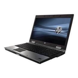 HP EliteBook 8540P 15-tum (2010) - Core i5-520M - 8GB - SSD 240 GB AZERTY - Fransk