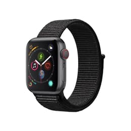 Apple Watch (Series 4) 2018 GPS 40 - Aluminium Grå - Sport-loop Svart