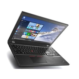Lenovo ThinkPad T560 15-tum () - Core i7-6600U - 8GB - SSD 256 GB AZERTY - Fransk