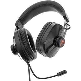 MSI Gaming S Box Headset noise Cancelling gaming kabelansluten Hörlurar med microphone - Svart/Röd