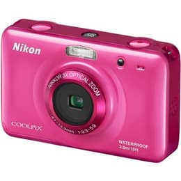 Kompakt CoolPix S30 - Rosa + Nikon Nikkor 3X Optical Zoom Lens 4.1-12.3mm f/3.3-5.9 f/3.3-5.9