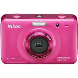 Kompakt CoolPix S30 - Rosa + Nikon Nikkor 3X Optical Zoom Lens 4.1-12.3mm f/3.3-5.9 f/3.3-5.9