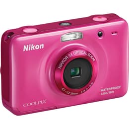 Kompakt CoolPix S30 - Rosa + Nikon Nikkor 3X Optical Zoom Lens 4.1-12.3mm f/3.3-5.9 f/3.3-5.9