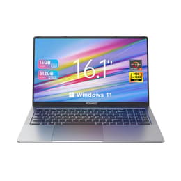 Acemagic TX16PRO 15-tum (2023) - Ryzen 7 - 7000 Series (U) - 16GB - SSD 512 GB QWERTY - Engelsk