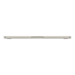 MacBook Air 13" (2022) - Apple M2 med 8-kärnig CPU och 10-kärnig grafikprocessor - 8GB RAM - SSD 512GB - AZERTY - Fransk