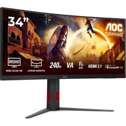 34-tum Aoc CU34G4Z 3440 x 1440 LCD Monitor