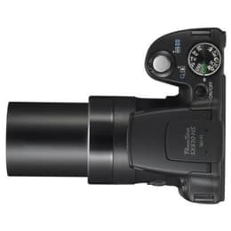 Kompakt PowerShot SX510 HS - Svart + Canon Canon Zoom Lens 24-720 mm f/3.4-5.8 f/3.4-5.8