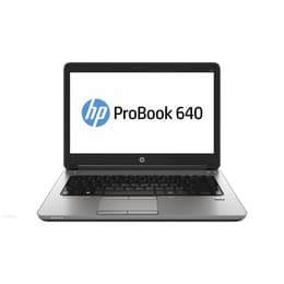 HP ProBook 640 G1 14-tum (2014) - Core i3-4000M - 4GB - HDD 500 GB AZERTY - Fransk