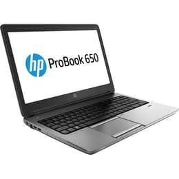 HP ProBook 650 G1 15-tum Core i5-4210M - SSD 128 GB - 16GB AZERTY - Fransk