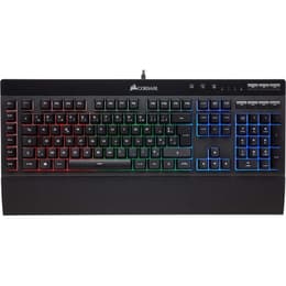 Corsair Keyboard AZERTY Fransk Bakgrundsbelyst tangentbord K55 RGB