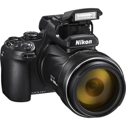 Bro Coolpix P1000 - Svart + Nikon Nikkor Wide Optical Zoom 24-3000mm f/2.8–8 ED VR f/2.8–8