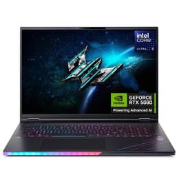 Acer Predator Helios 18 AI PH18-73 18"-tum - Core Ultra 9 275HX - 32GB - SSD 1 TBGB NVIDIA GeForce RTX 5080 QWERTY - Engelsk