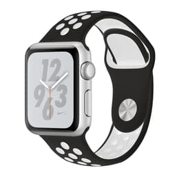 Apple Watch (Series 4) 2018 GPS 40 - Aluminium Silver - Sport Nike Svart/Vit