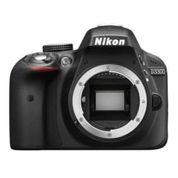 Reflex D3300 - Svart + Nikon Nikon AF-S DX Nikkor 18-55mm f/3,5-5,6G VR II f/3.5-5.6