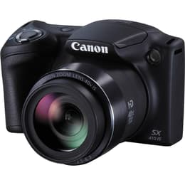Kompakt PowerShot SX410 IS - Svart + Canon Zoom Lens 40X IS 24–960mm f/3.5–5.6 f/3.5–5.6