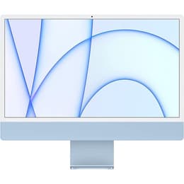 iMac 24-tum Retina (Mitten av 2021) M1 3,2GHz - SSD 256 GB - 8GB AZERTY - Fransk