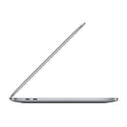 MacBook Pro 13" (2020) - Apple M1 med 8-kärnig CPU och 8-kärnig grafikprocessor - 16GB RAM - SSD 512GB - QWERTY - Engelsk