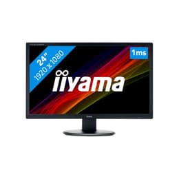 24-tum Iiyama E2483HS 1028 x 1080 LED Monitor Svart