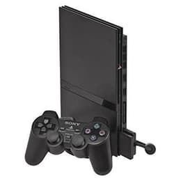 PlayStation 2 Slim - Svart