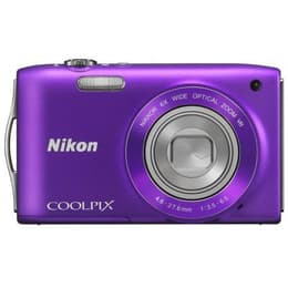 Nikon Coolpix S3300 Kompakt 16 - Lila