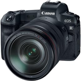 Reflex - Canon EOS R - Svart + Canon RF 24-105mm f/4-7.1 IS STM