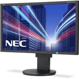 22-tum Nec MultiSync EA223WM-BK 1680 x 1050 LCD Monitor Svart