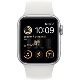 Apple Watch (Series SE) 2020 GPS 40 - Aluminium Silver - Sportband Vit