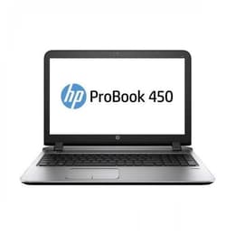 HP ProBook 450 G3 15-tum (2015) - Core i3-6100U - 8GB - SSD 256 GB QWERTY - Italiensk