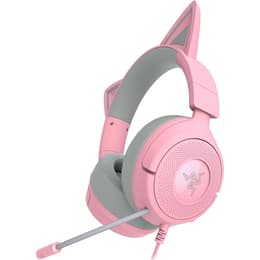 Razer Kraken Kitty V3 X noise Cancelling gaming kabelansluten Hörlurar med microphone - Rosa