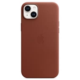 Apple Läder Skal iPhone 14 Plus - Magsafe - Läder Brun