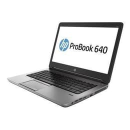 HP ProBook 640 G1 14-tum (2013) - Core i5-4310U - 4GB - SSD 128 GB AZERTY - Fransk
