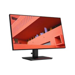 27-tum Lenovo ThinkVision P27H-10 2560 x 1440 LED Monitor Svart