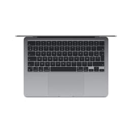 MacBook Air 15" (2024) - Apple M3 med 8-kärnig CPU och 10-kärnig grafikprocessor - 8GB RAM - SSD 256GB - Standardskärm - QWERTY - Finsk