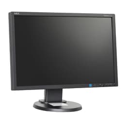 22-tum Nec MultiSync E222W 1920 x 1080 LCD Monitor Svart