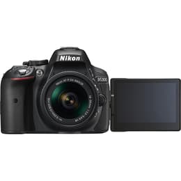 Reflex - Nikon D5300 Svart + Objektiv Nikon AF-S DX Nikkor 18-55mm f/3.5-5.6G VR II