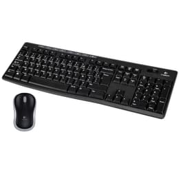Logitech Keyboard AZERTY Fransk Wireless MK270