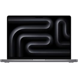 MacBook Pro 14" (2023) - Apple M3 med 8-kärnig CPU och 10-kärnig grafikprocessor - 8GB RAM - SSD 1000GB - Standardskärm - QWERTY - Spansk