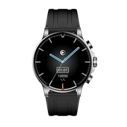 Bigben Connected Smart Watch Montre connectée Round Noire Bigben HR GPS - Svart