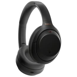 Sony WH-1000XM4 noise Cancelling trådbunden + trådlös Hörlurar med microphone - Svart