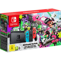Switch 32GB - Svart + Splatoon 2