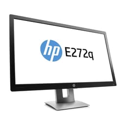 27-tum HP EliteDisplay E272Q 2560 x 1440 LCD Monitor Svart