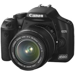 Reflex - Canon EOS 450D Svart + objektivö Canon EF-S 18-55mm f/3.5-5.6 IS II