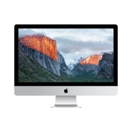 iMac 21,5-tum (Slutet av 2015) Core i5 2,8GHz - SSD 500 GB - 8GB AZERTY - Fransk