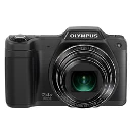 Kompakt SZ-15 - Svart + Olympus 24X Wide Optical Zoom 23–483mm f/2.8–5.9 f/2.8–5.9