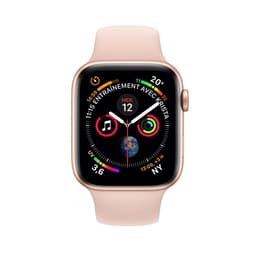 Apple Watch (Series 4) 2018 GPS + Mobilnät 40 - Rostfritt stål Guld - Sport loop Rosa